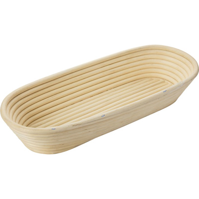 Gärkörbchen oval, ca. 39,5 x 15,4 x 7,2 cm