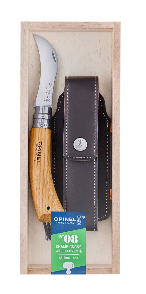 Klapppilzmesser N°08 Set mit Etui