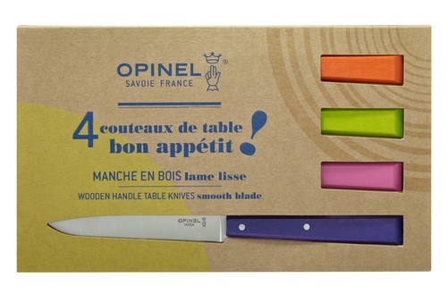 Tafelmesser-Set 4-tlg N°125 - Bon Appétit Pop