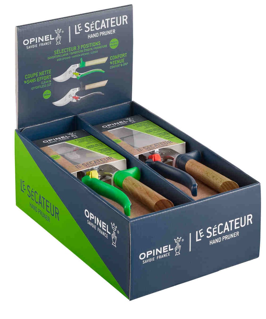 Display Gartenschere 8-teilig