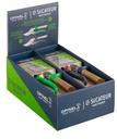 Display Gartenschere 8-teilig
