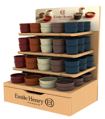 Display Ramekin Leer / HOLZ