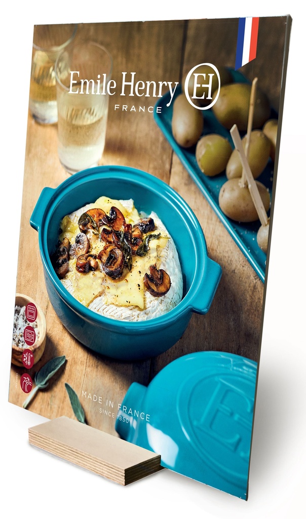 Showcard Cheese Baker