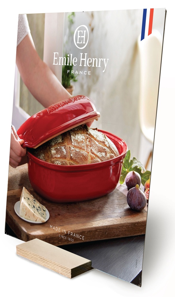 Showcard Brotbackform Artisan