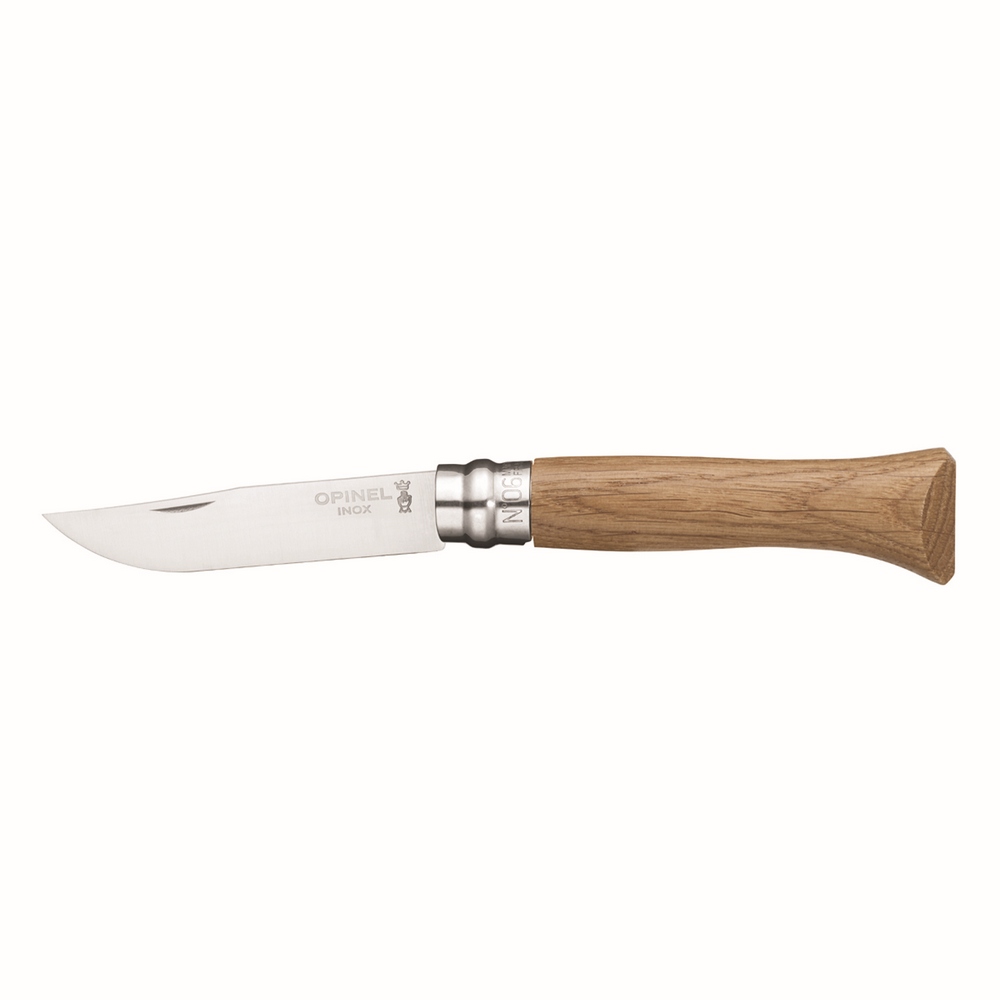 Klappmesser Luxus Edelstahl Eiche