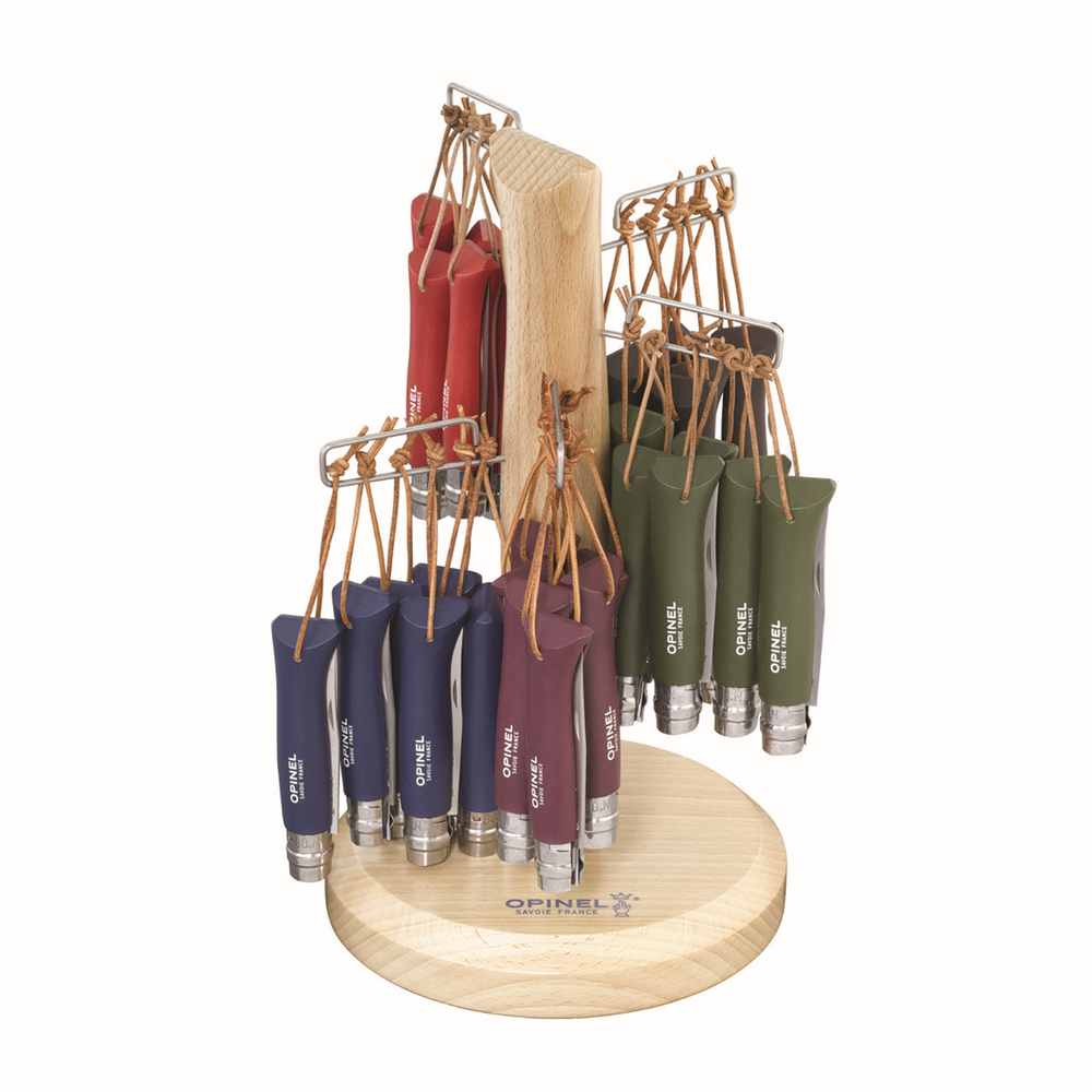 Display Klappmesser N°08 Colorama 60-teilig