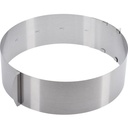 Tortenring 8,5 cm, verstellbar Westmark