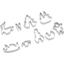 Ausstecher 3D Set Santa Claus 9-tlg