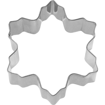 Ausstecher Schneekristall 6 cm