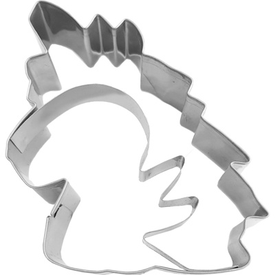 Ausstechform »Einhornkopf« 8,5cm - edelstahl - spülmaschinengeeignet - 5 Jahre Garantie