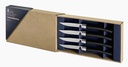 Tafelmesser-Box Chic Ebenholz 4-teilig