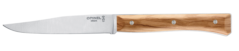 Tafelmesser-Box Facette Olive 4-teilig