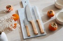Messerset Parallèle 3-teilig Olivenholz