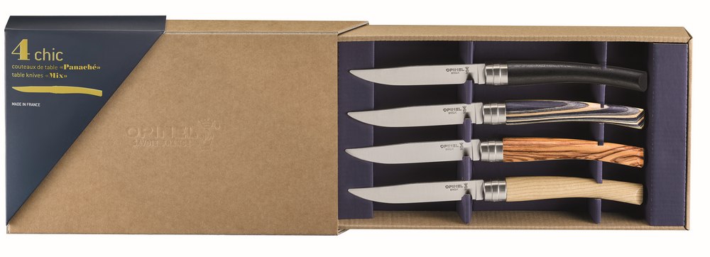 Tafelmesser-Box Chic Mix 4-teilig