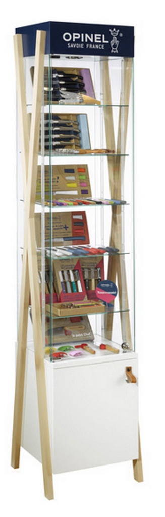 Display Vitrine Tour Denise - 5 Glasfächer 