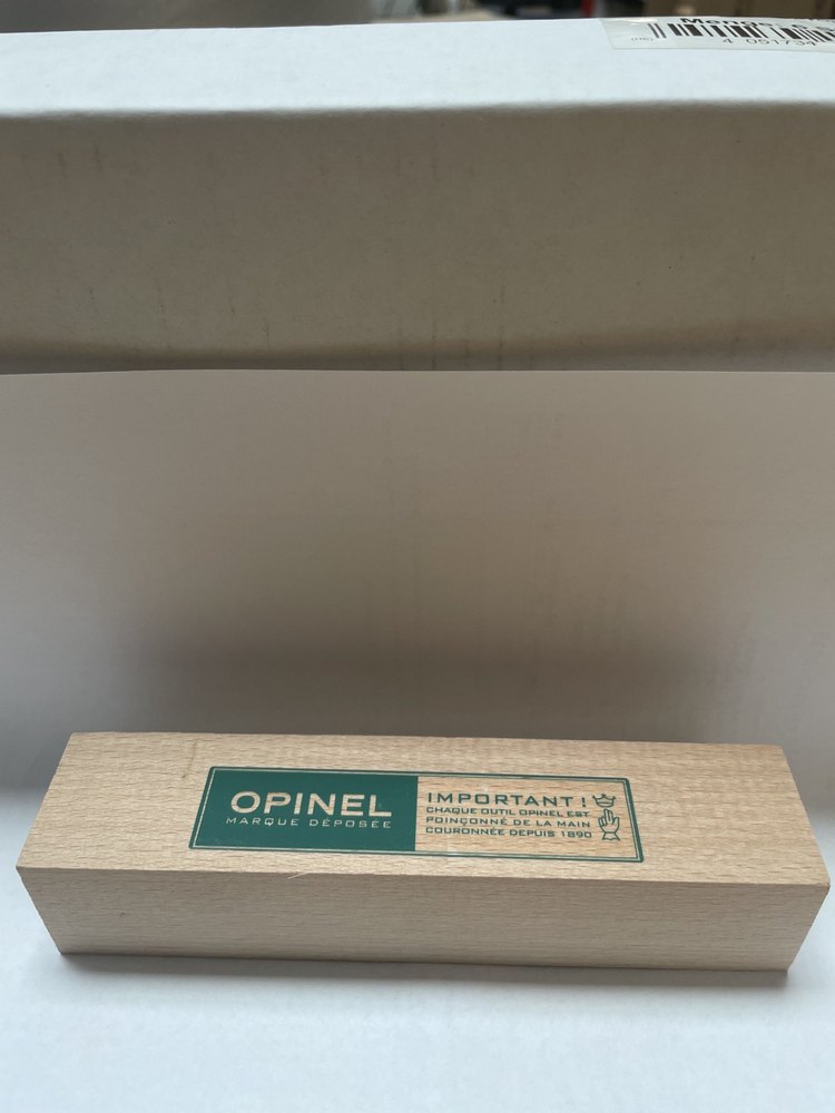 Holzaufsteller grün Opinel - 16,4x1,9x1,6 cm 