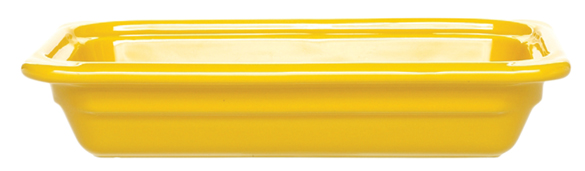 Schale eck.1/3 32x17 gelb GASTRON