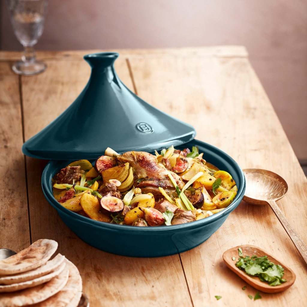 Tajine Blaue Flamme 32 cm - 2,5 Liter