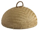 Abdeckhaube aus Bambus 30 cm