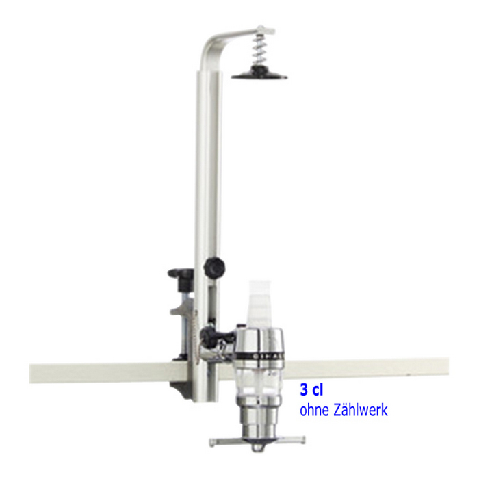Getränkeportionierer 3cl ohne Zählwerk auf Karte