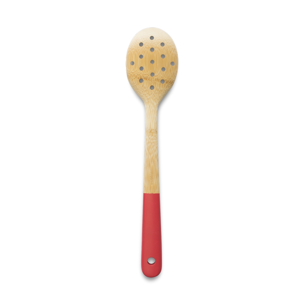 Schaumlöffel gelocht 30cm - Rot