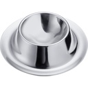 4 Eierbecher, rund, Edelstahl