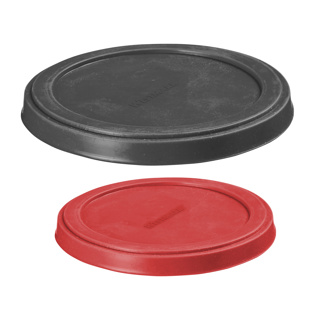 2 Frischhaltedeckel, rund, ø 10 + 8 cm