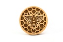 Stempel Biene rund