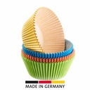 80 Muffin Papier-Backförmchen, farbig