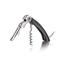 Kellnerkorkenzieher mit Doppelgelenk schwarz