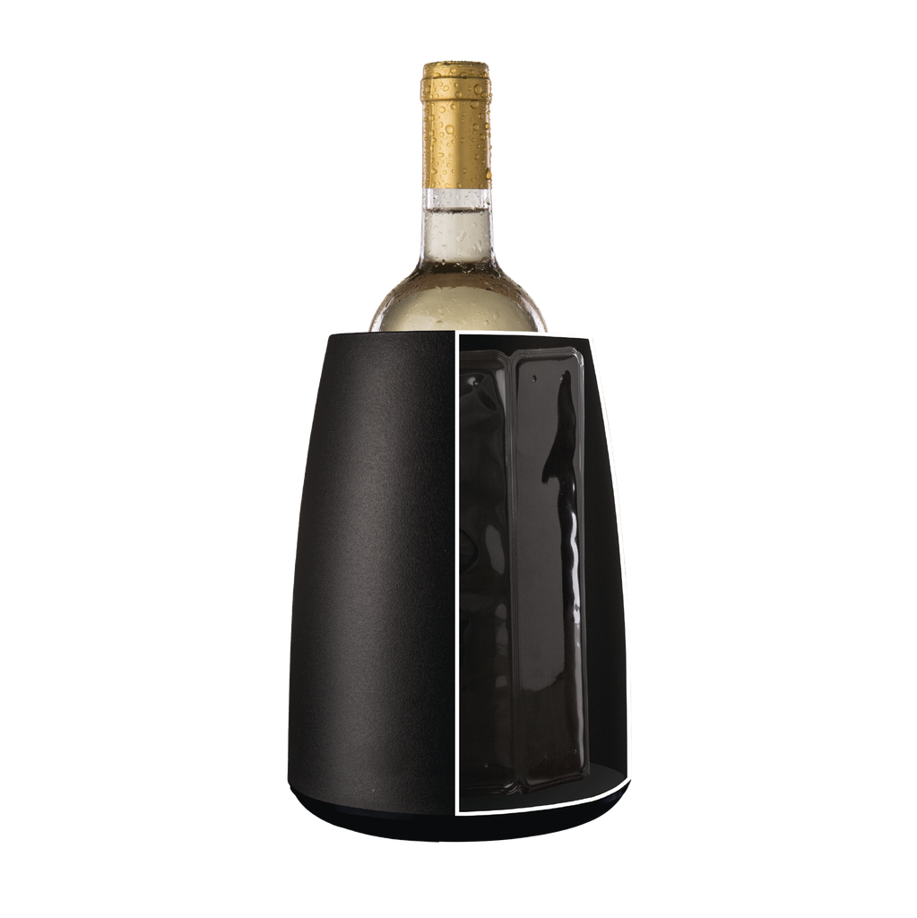 Aktiv Weinkühler Elegant schwarz, Faltschachtel