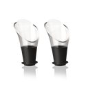 Weinausgießer Crystal schwarz (2 Stück) Blisterpackung