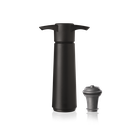 Weinpumpe schwarz (1 Pumpe, 1 Wein Stopper) Blisterkarte