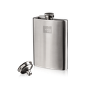 Trinkflasche & Trichter aus Edelstahl, Faltschachtel