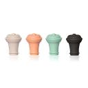 Vakuum Wein Stopper farbig Loop (4 Stück), Faltschachtel