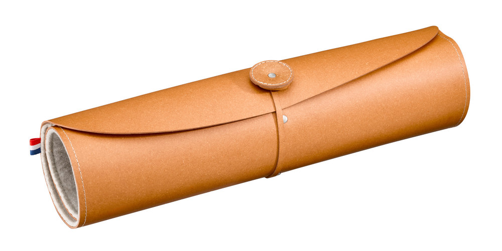 Leder-Rolltasche für 8 Messer