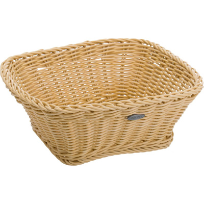 Korb »Coolorista« quadratisch, 23 x 23 x 9 cm, hellbeige
