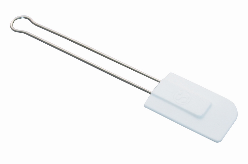 Stielschaber Silikon-Edelstahl 55x85