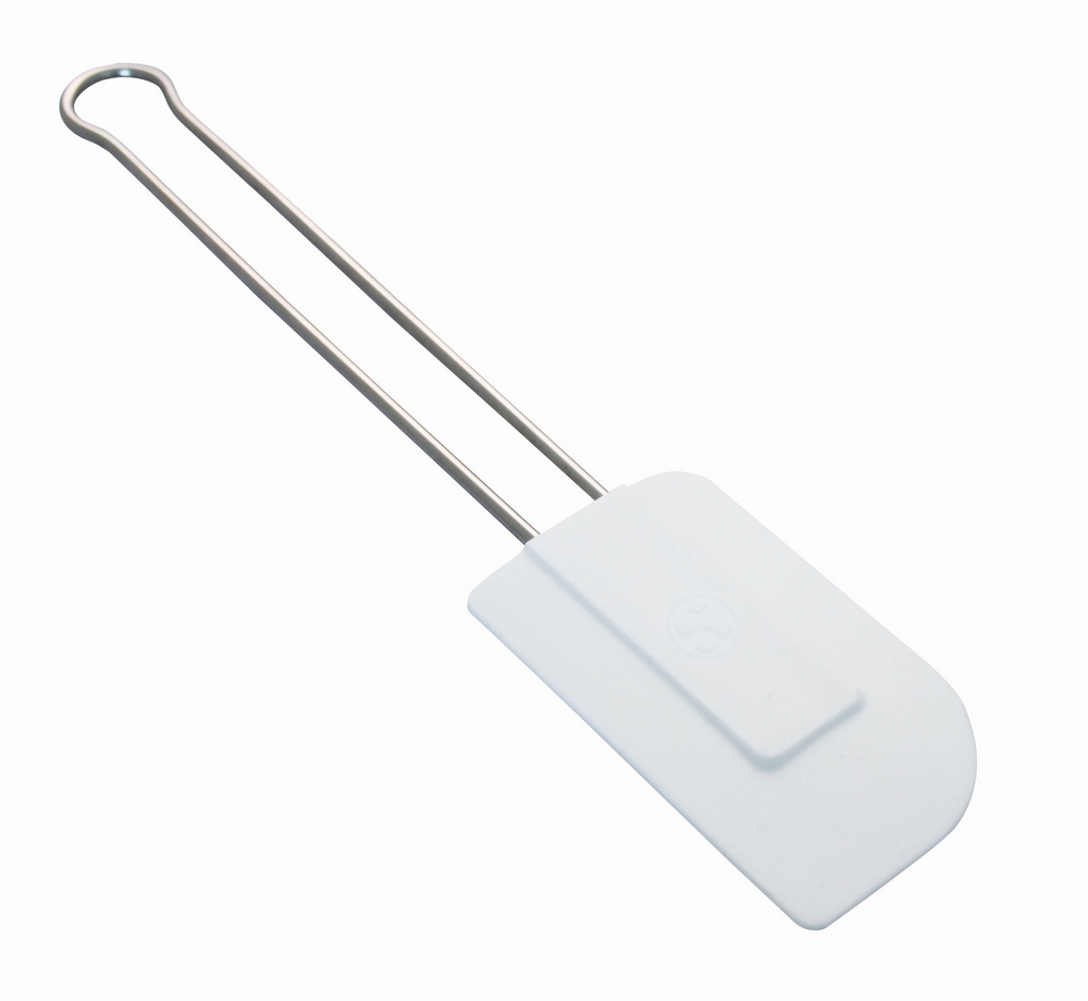 Stielschaber Silikon-Edelstahl 70x115