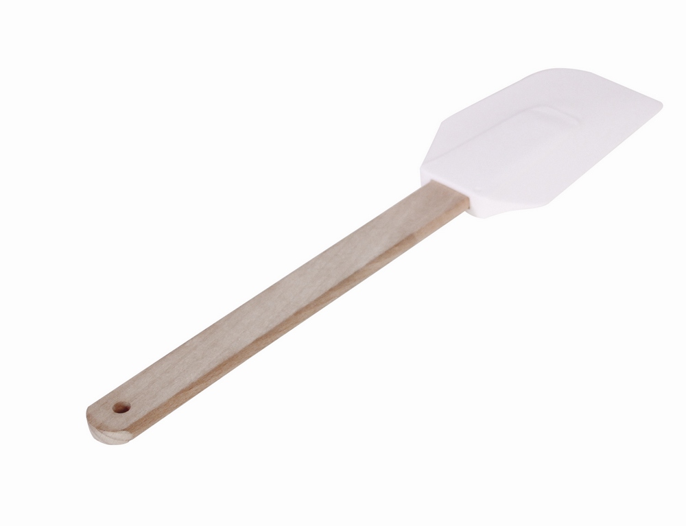 Stielschaber Gummi mit Holzgriff