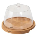 Servierbrett Rund Friends mit Domglocke - Ø 23,8 cm