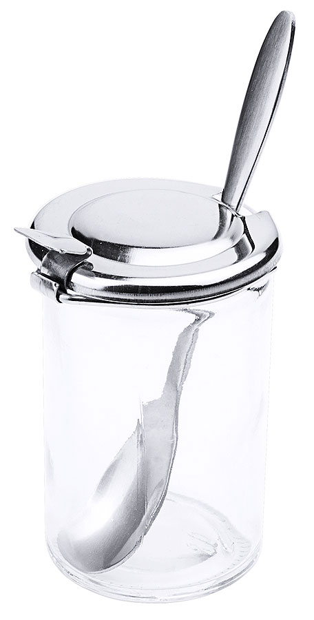 Ersatzeinsatz Senf mit Löffel