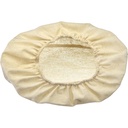 Bezug für Körbchen, oval, beige 