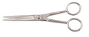 Haarschere vernickelt 1a  5"