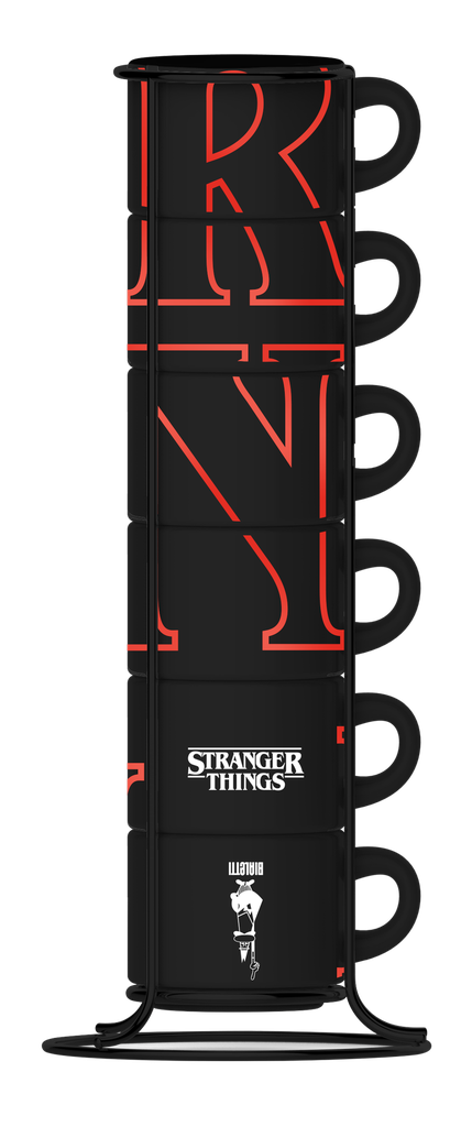 Stapelbare Expresso Tassen Stranger Things