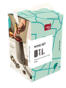 Weinset HOST 4 tlg. Geschenkkarton Graphite