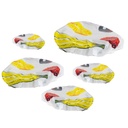 5 Topfhauben
