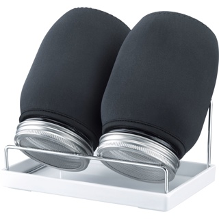 Sprossenglas-Set, 2 Gläser (950 ml)