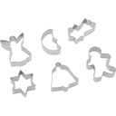 Set Ausstechförmchen »Weihnachten«, 6 tlg