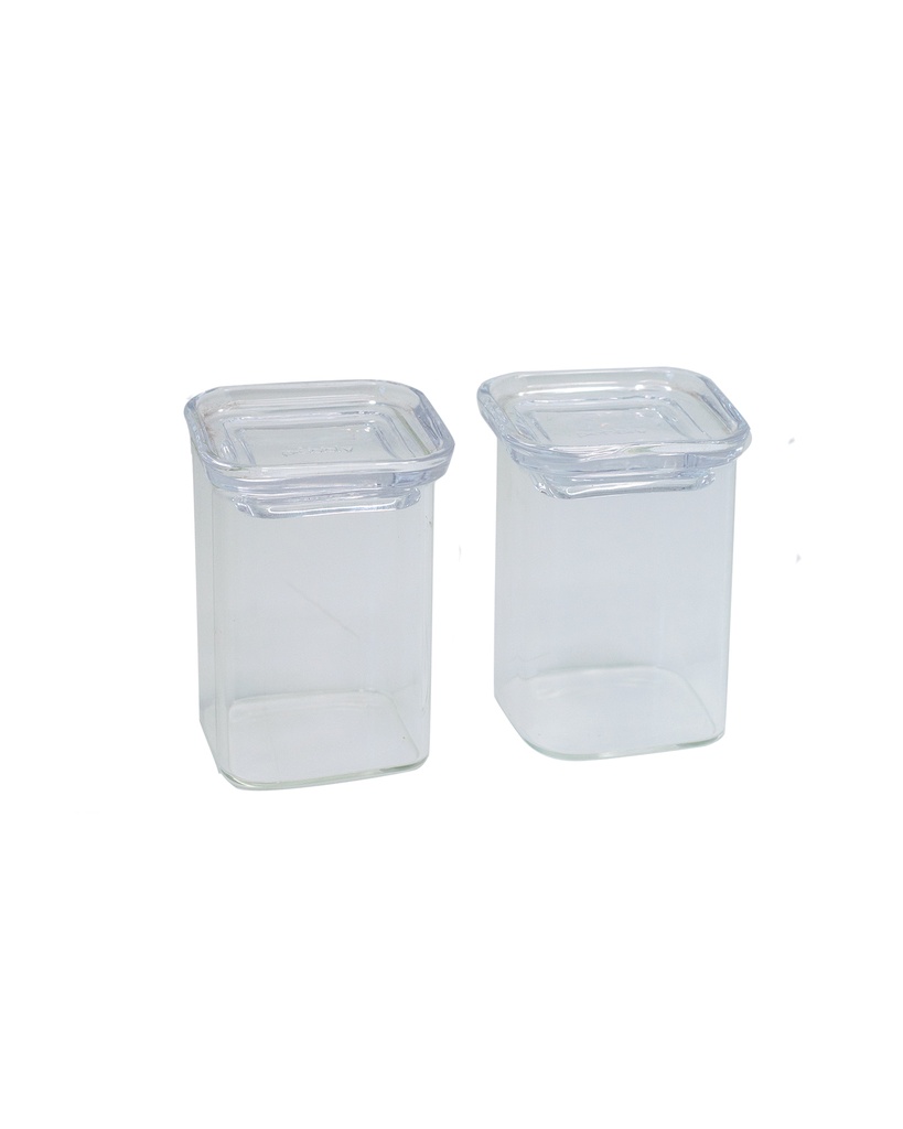 Gewürzdosen 2er-Set quadratisch